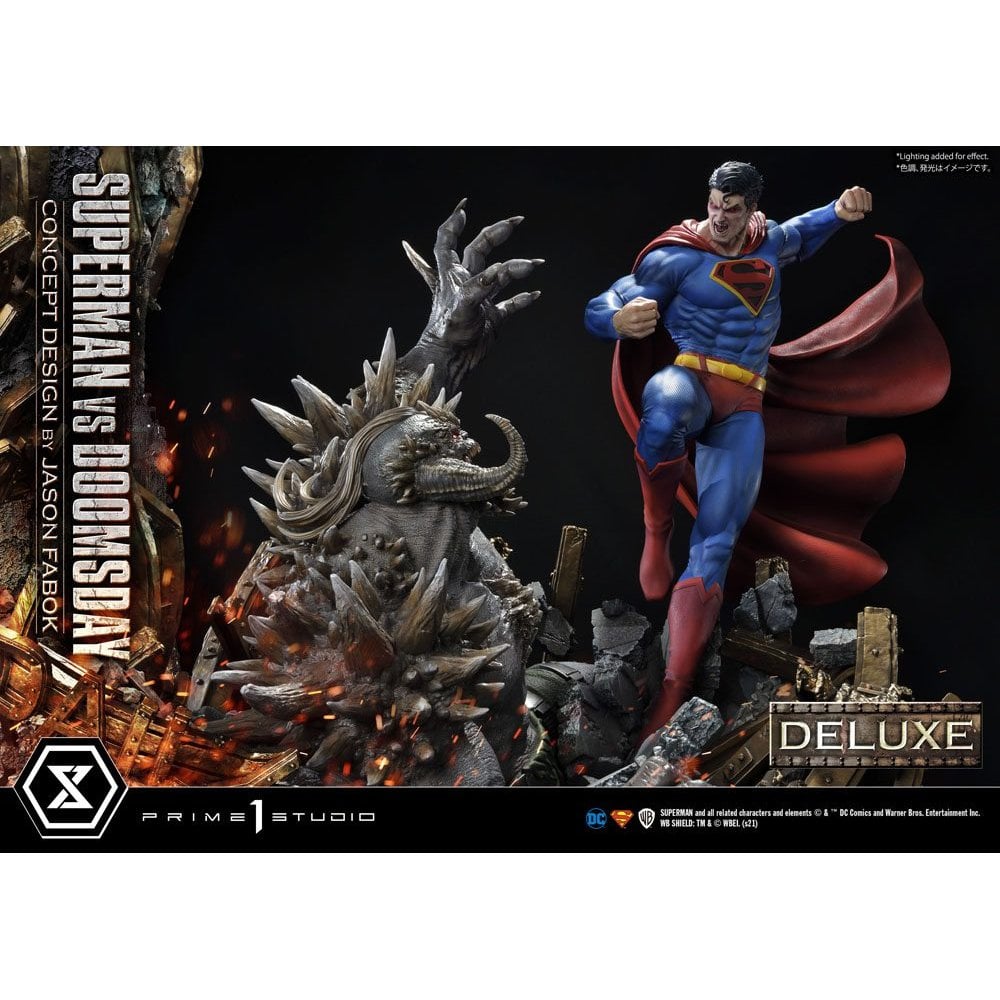 DC Comics Statue 1/3 Scale Superman Vs. Doomsday by Jason Fabok