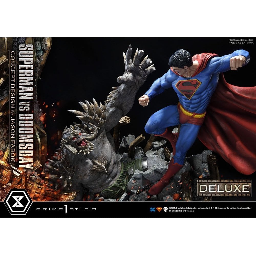 DC Comics Statue 1/3 Scale Superman Vs. Doomsday by Jason Fabok