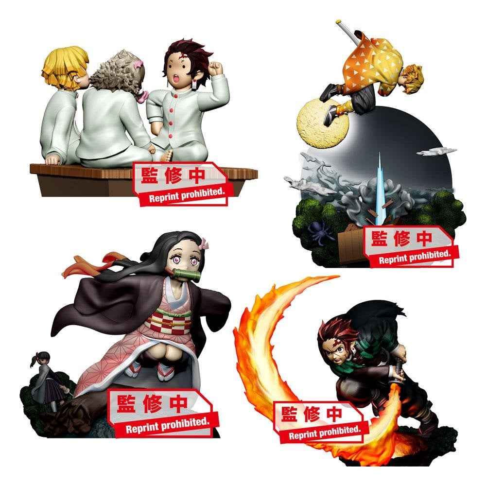 Chokkorin Mascot Kimetsu no Yaiba / Demon Slayer 6 Pack Box Reissue